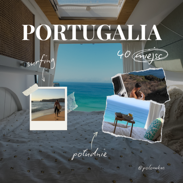 Południowa Portugalia - Mapa Vanlife